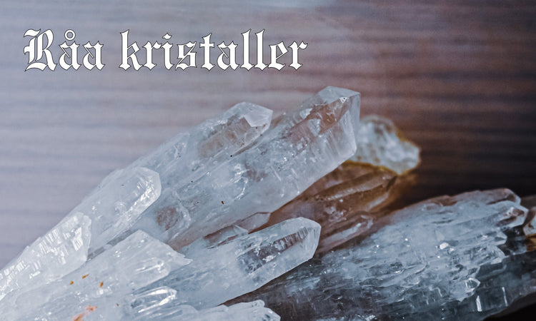 Råa kristaller