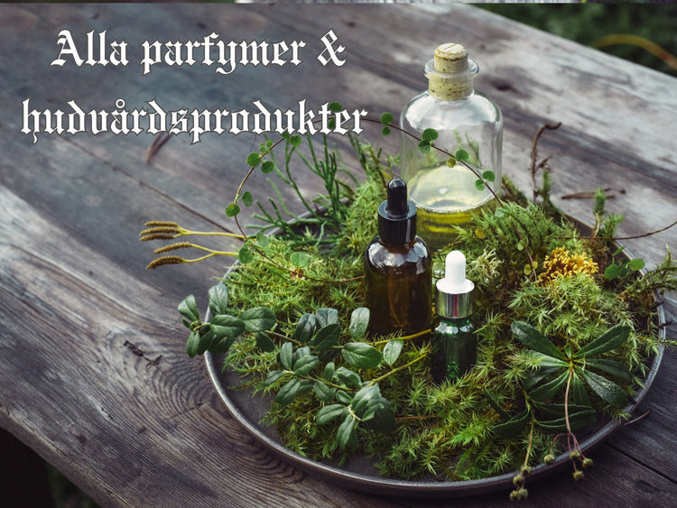 Alla parfymer och hudvårdsprodukter