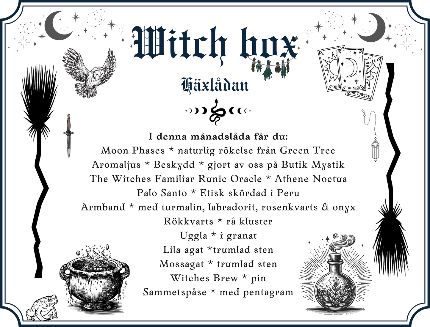 Witch box - prenumerationslåda