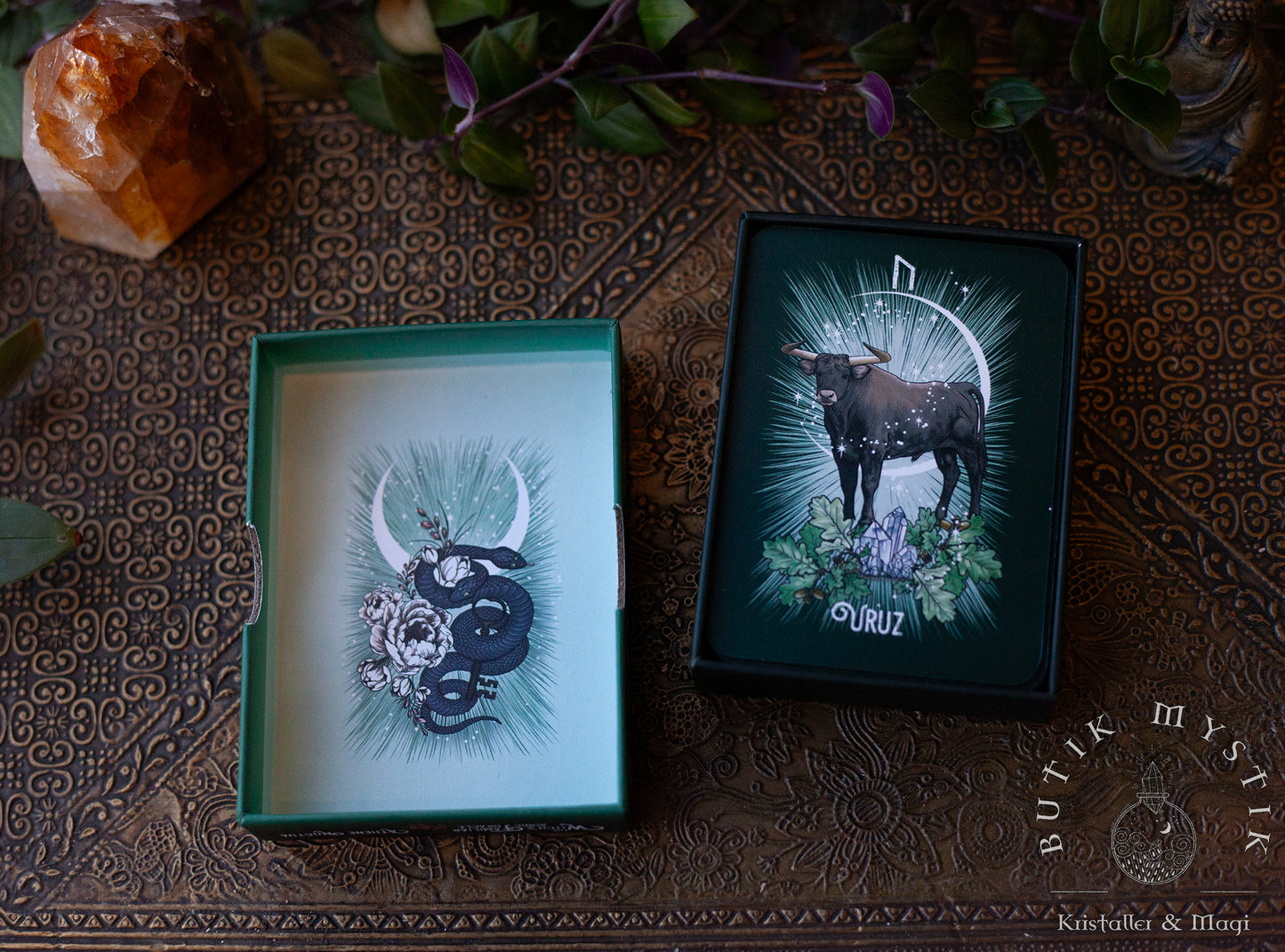 The Witch's Familiar Runic Oracle
