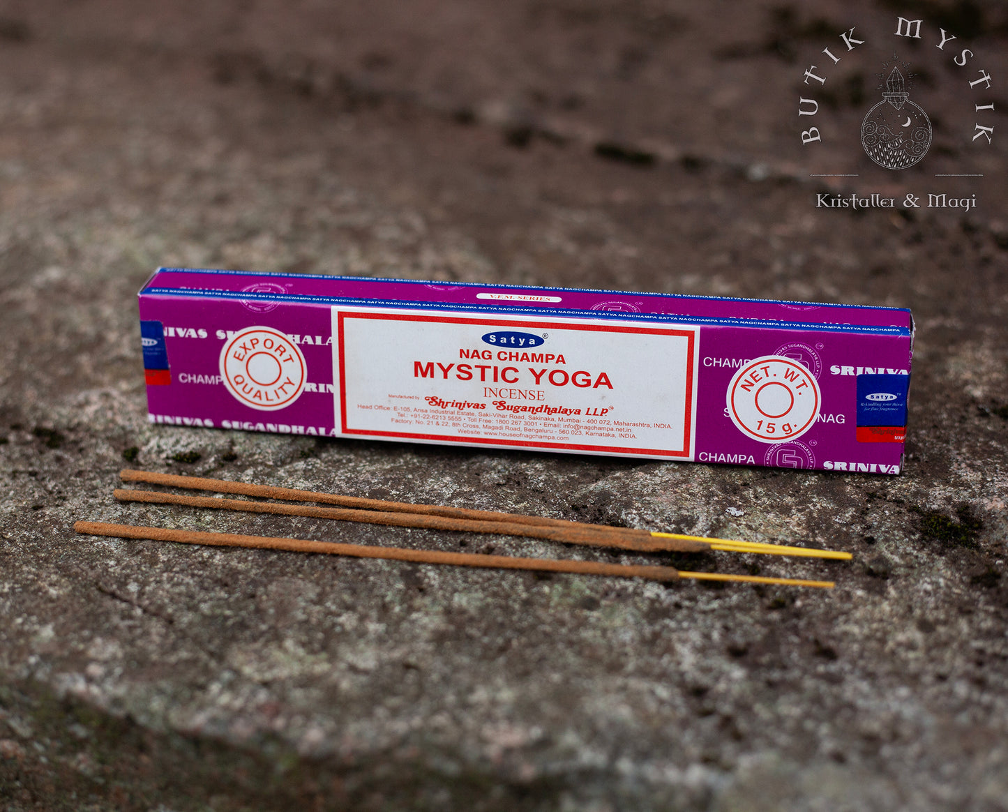 Satya rökelse - Mystic Yoga