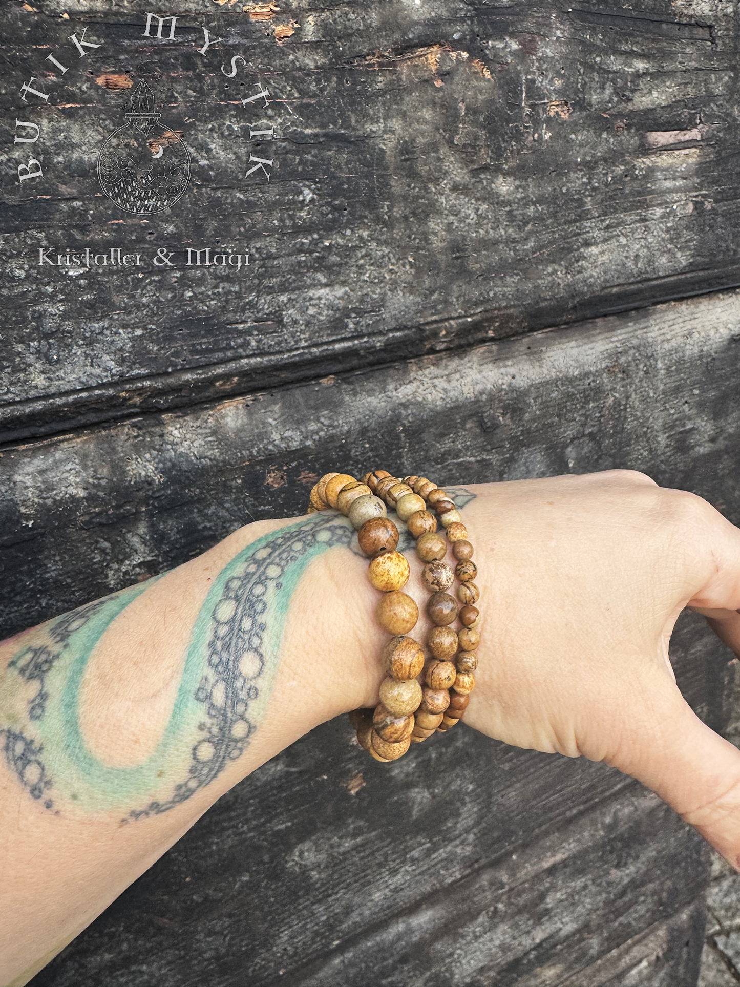 Armband - Landskapsjaspis