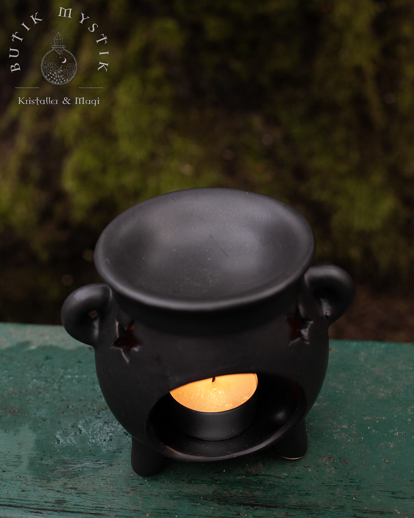 Keramisk aroma lampa - Svart