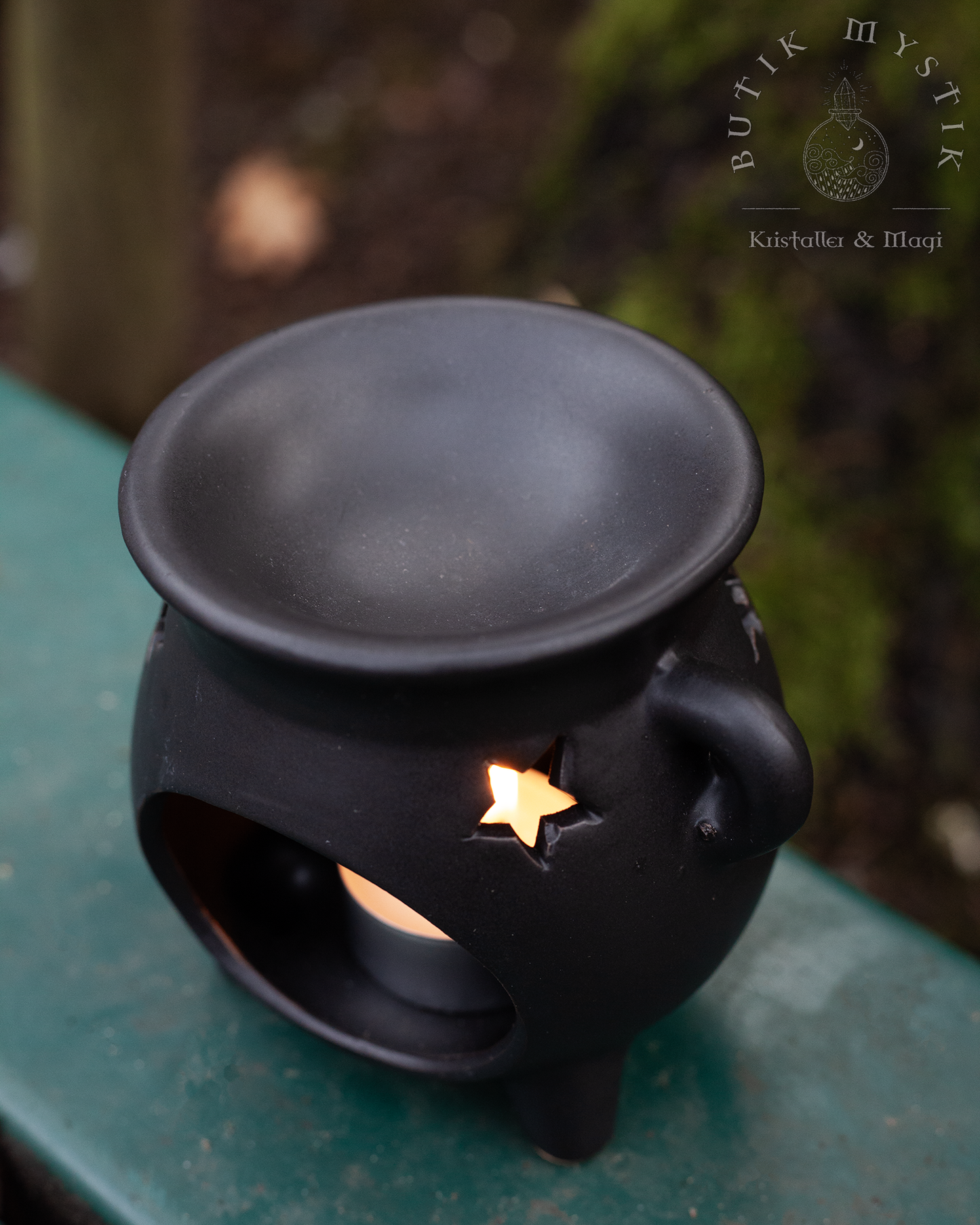 Keramisk aroma lampa - Svart