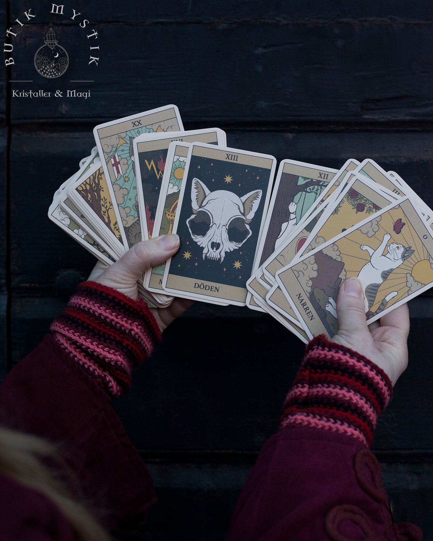 Cats Rule The Earth - Tarotkort (svenska)