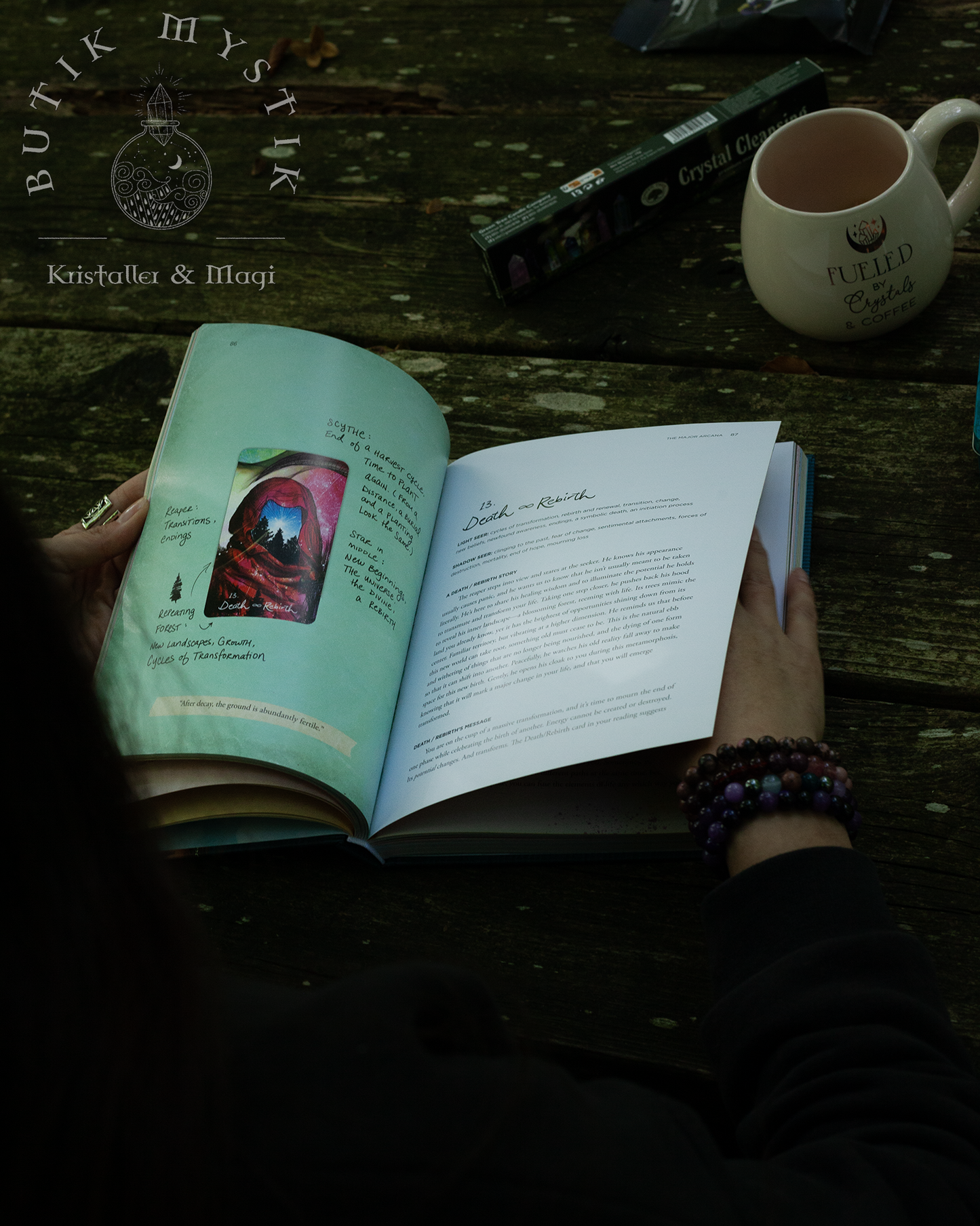 Tarot for Light Seers - tarotbok av Chris-Anne