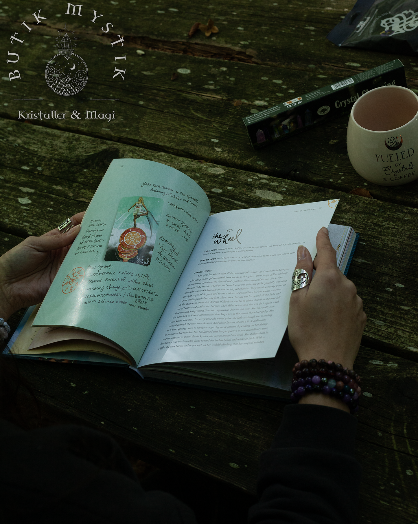 Tarot for Light Seers - tarotbok av Chris-Anne