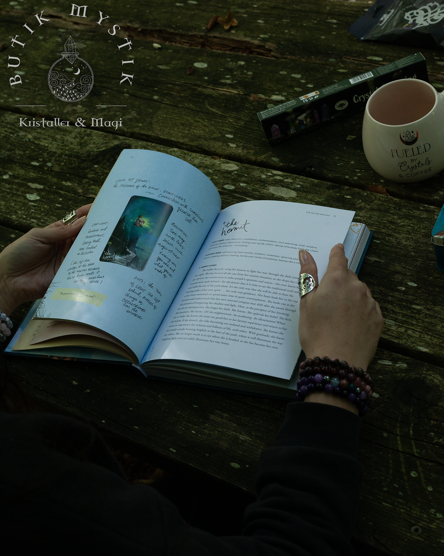 Tarot for Light Seers - tarotbok av Chris-Anne