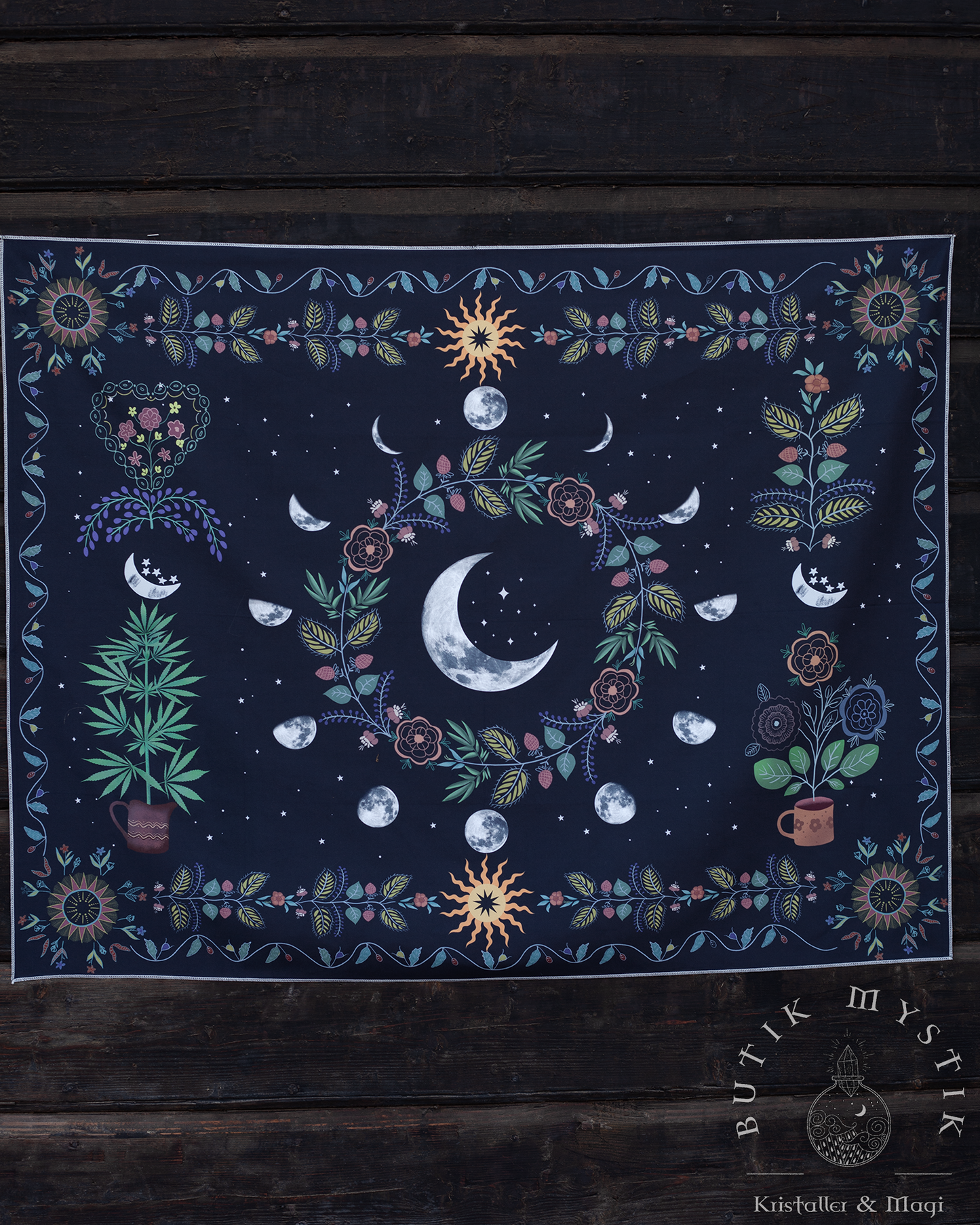 Häxig altar duk - Månfaser