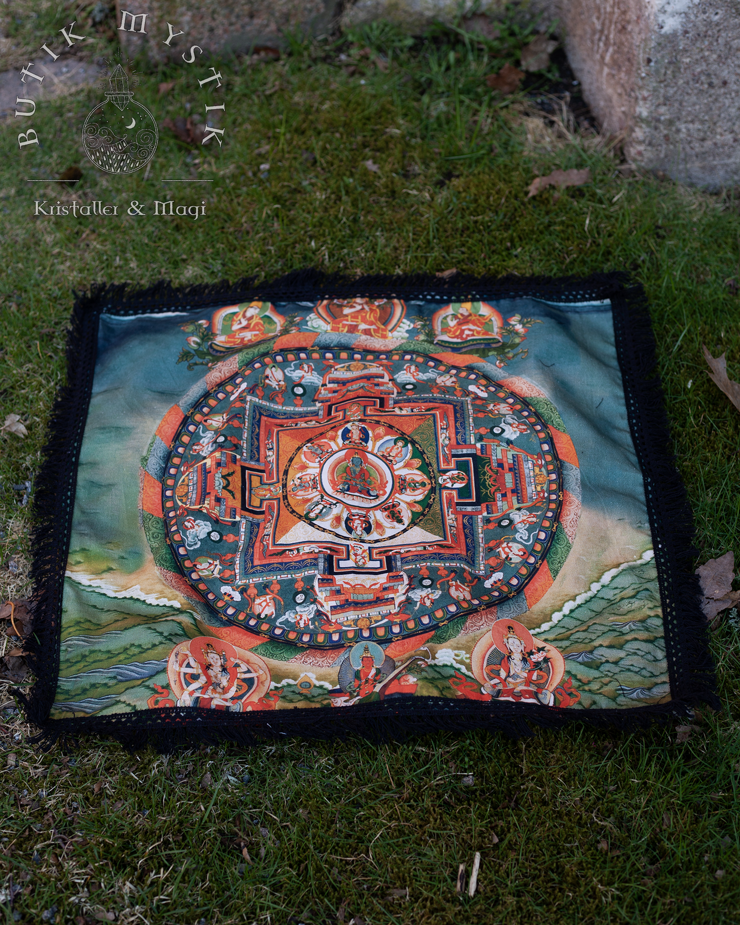 Altar Duk - Tibetansk thangka-mandala