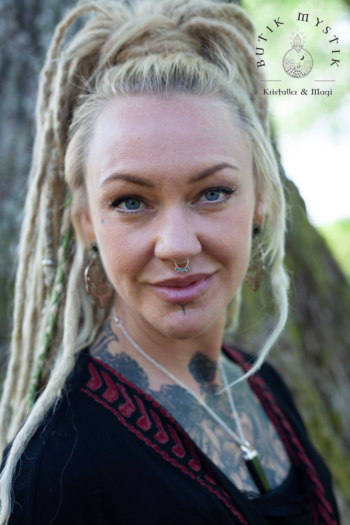 Fake Näsring i silver - Fake nässmycke/septumring