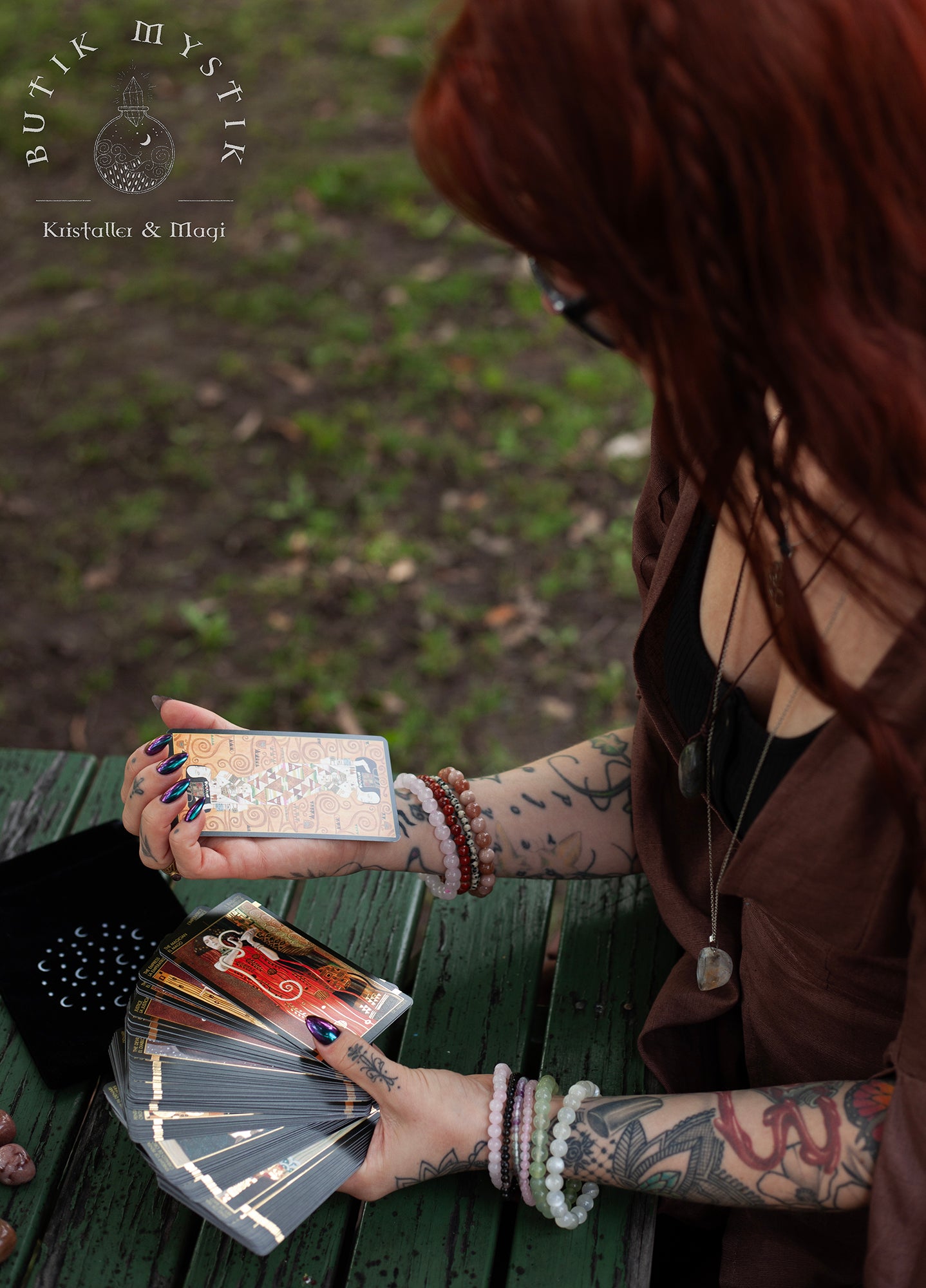 Golden tarot of Klimt