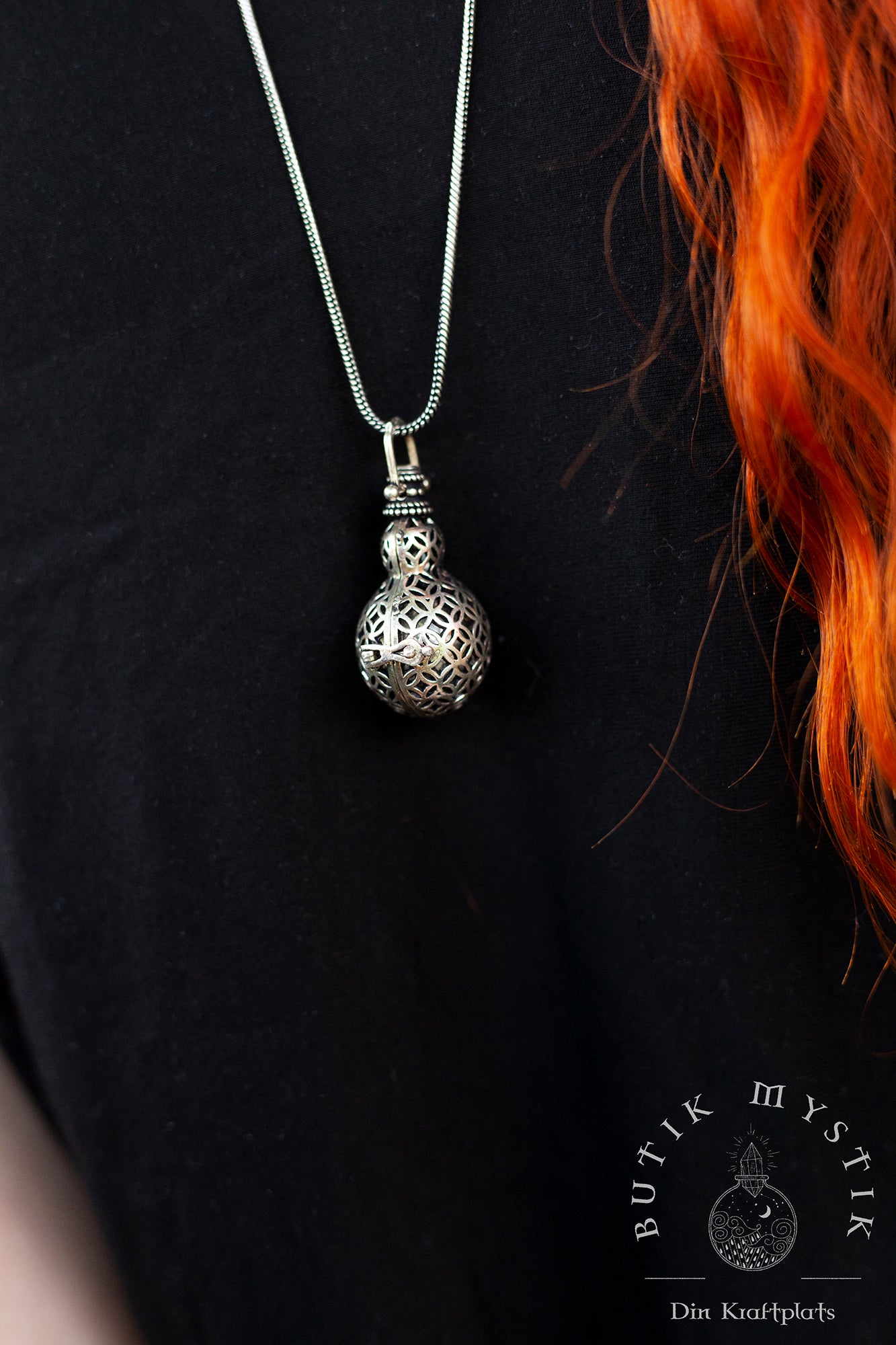 Halsband i silver - Graviditetssmycke / Änglasmycke / Älvsmycke