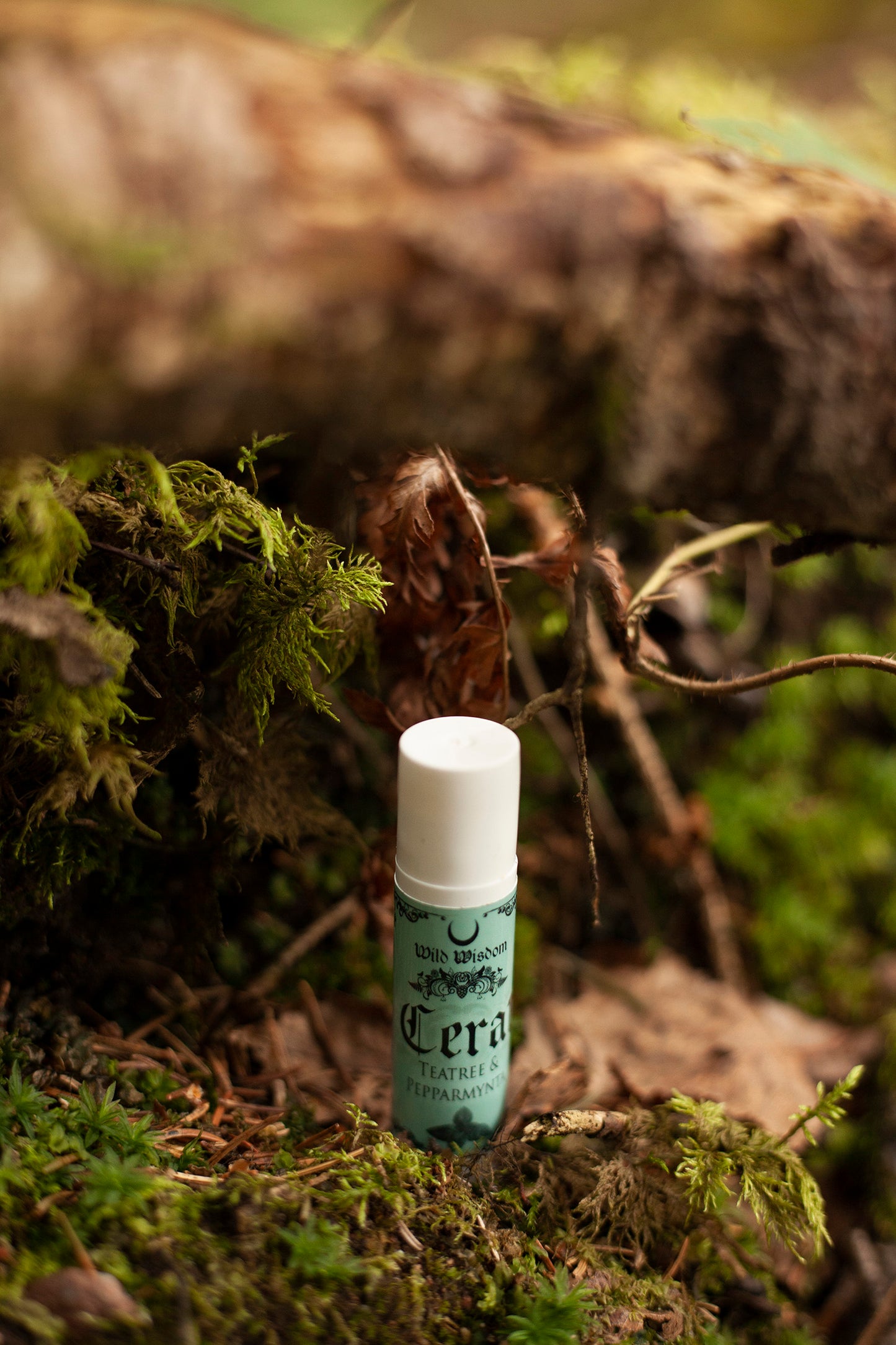 Pepparmynta/Tea tree Cerat / Läppbalsam - Ekologisk
