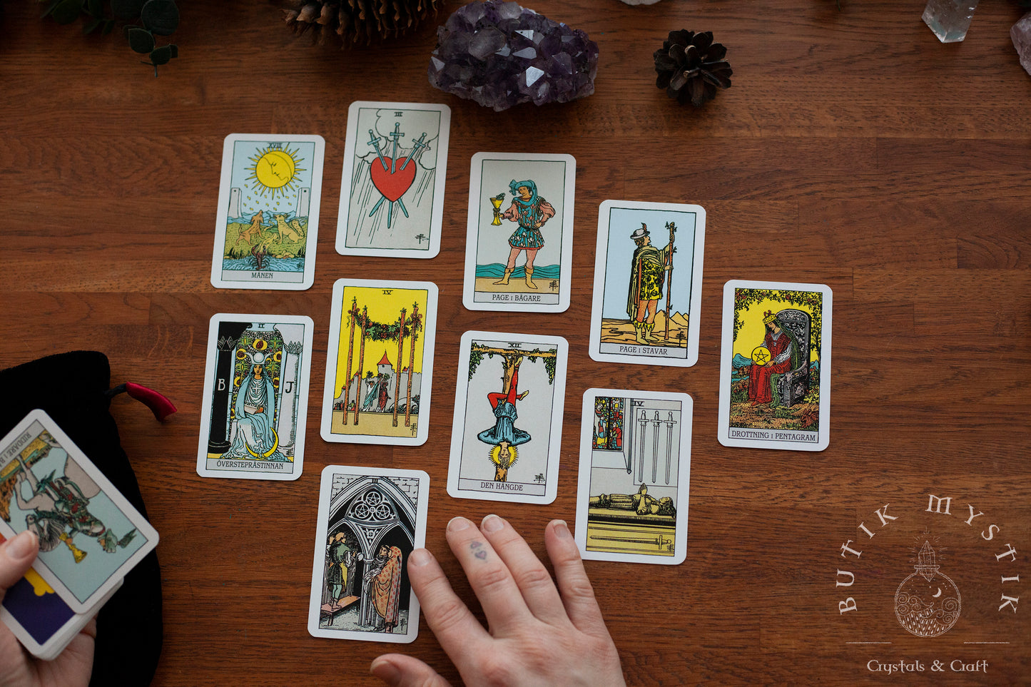 Rider-Waite Tarot - (svenska)