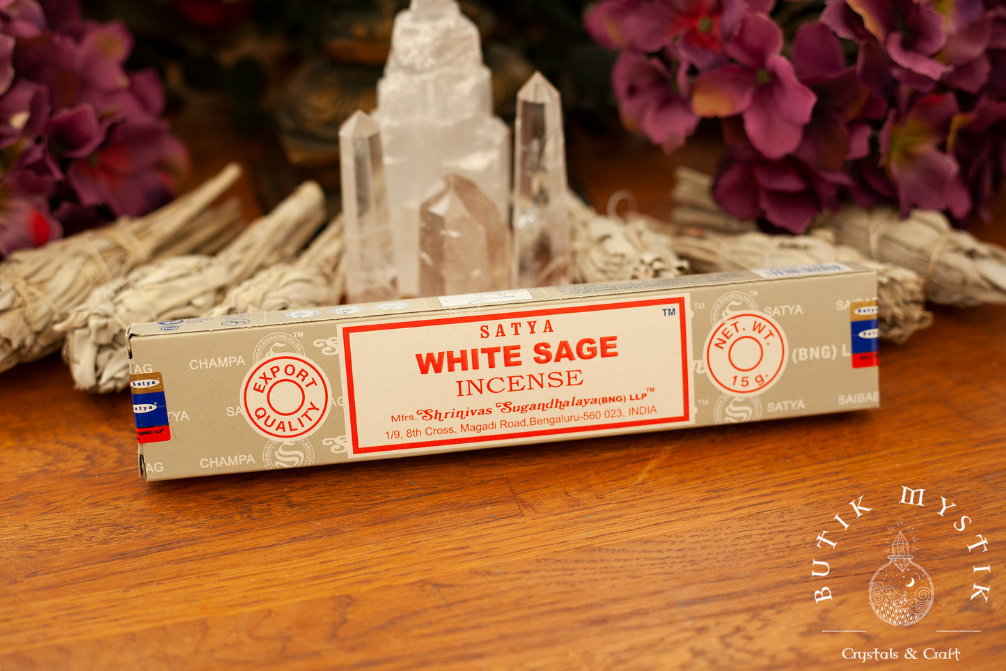 Satya rökelse - White sage