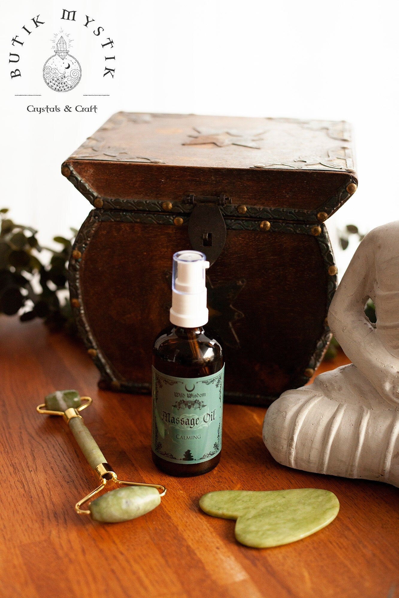 Massageolja - Wild Wisdom - Ekologisk