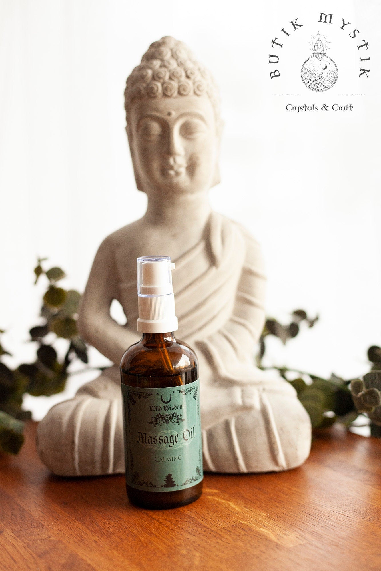 Massageolja - Wild Wisdom - Ekologisk