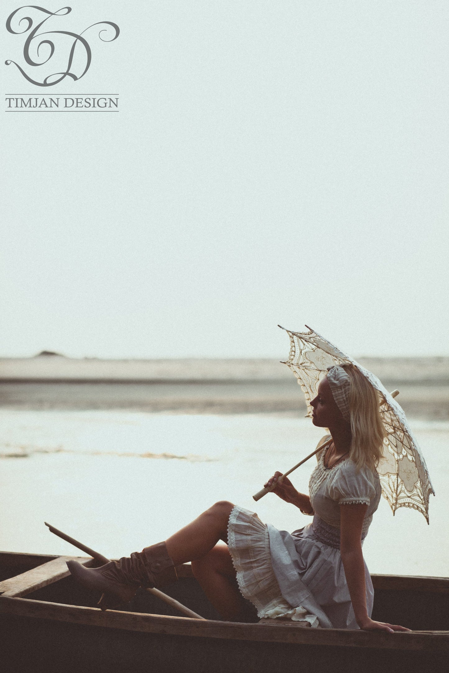 PETTICOAT SLIP SKIRT - Off white