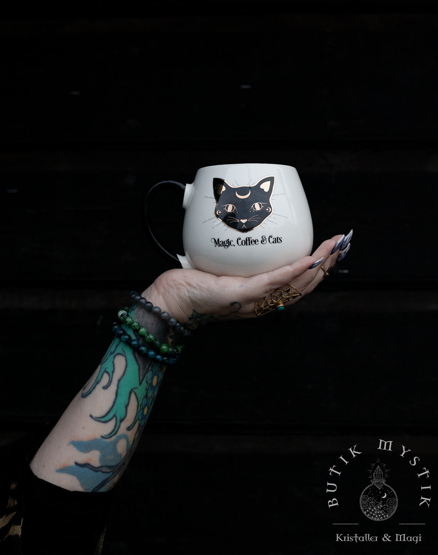 Mugg - Magic, coffee and cats