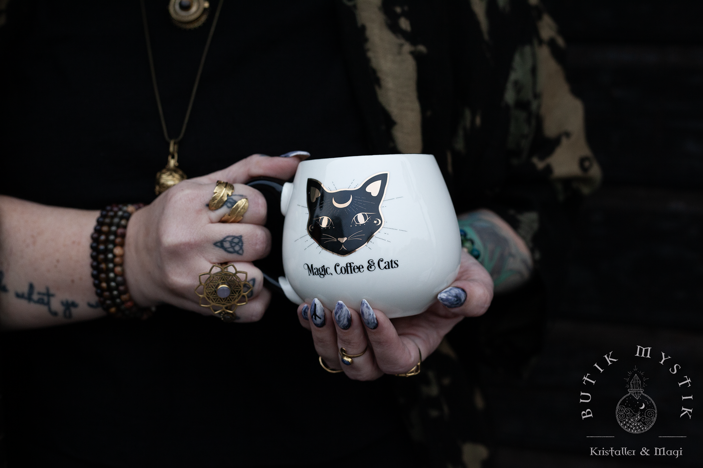 Mugg - Magic, coffee and cats