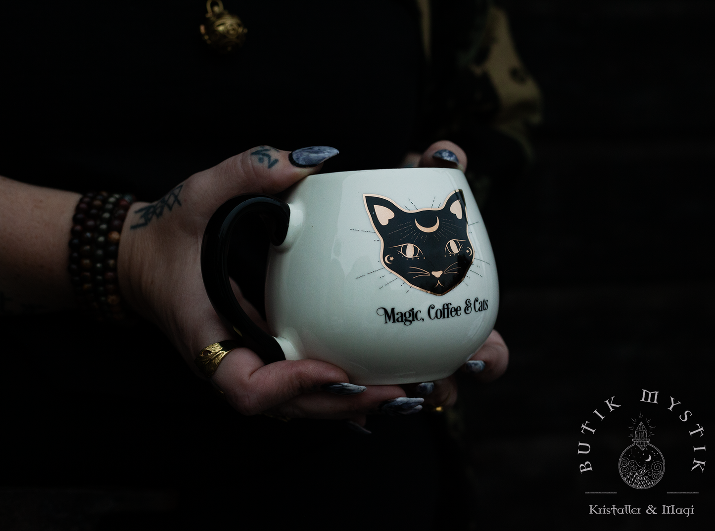 Mugg - Magic, coffee and cats