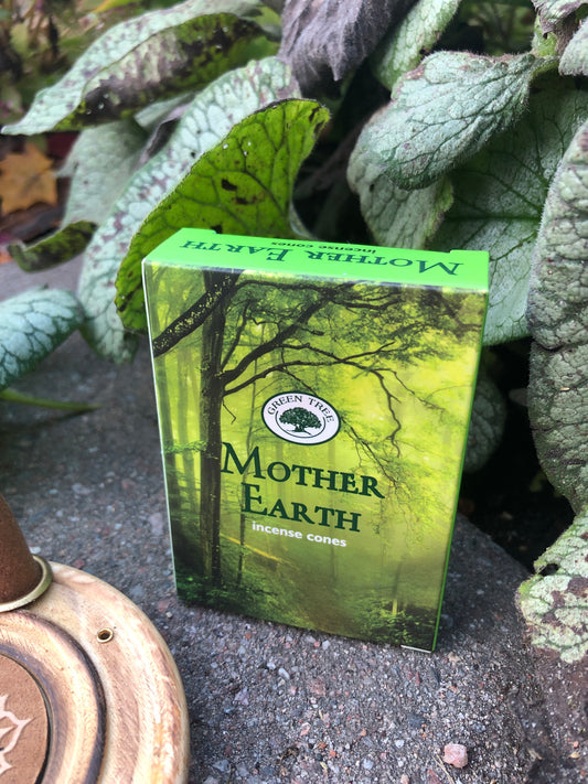 Green Tree rökelsekon - Mother Earth