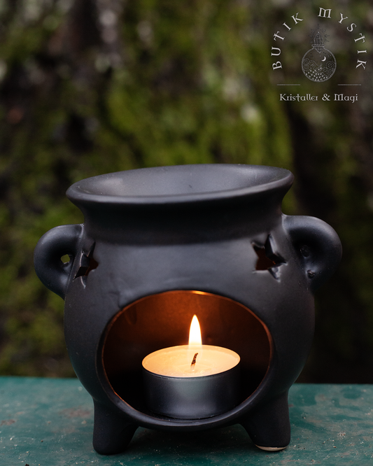 Keramisk aroma lampa - Svart