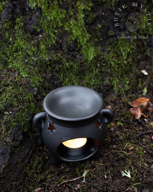 Keramisk aroma lampa - Svart