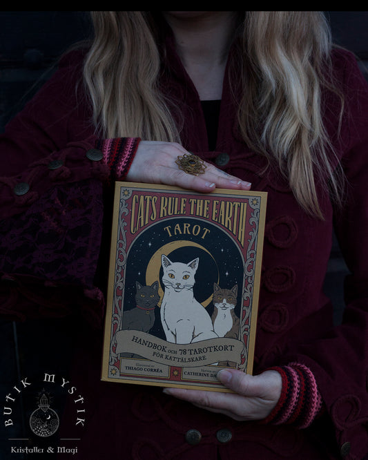 Cats Rule The Earth - Tarotkort (svenska)