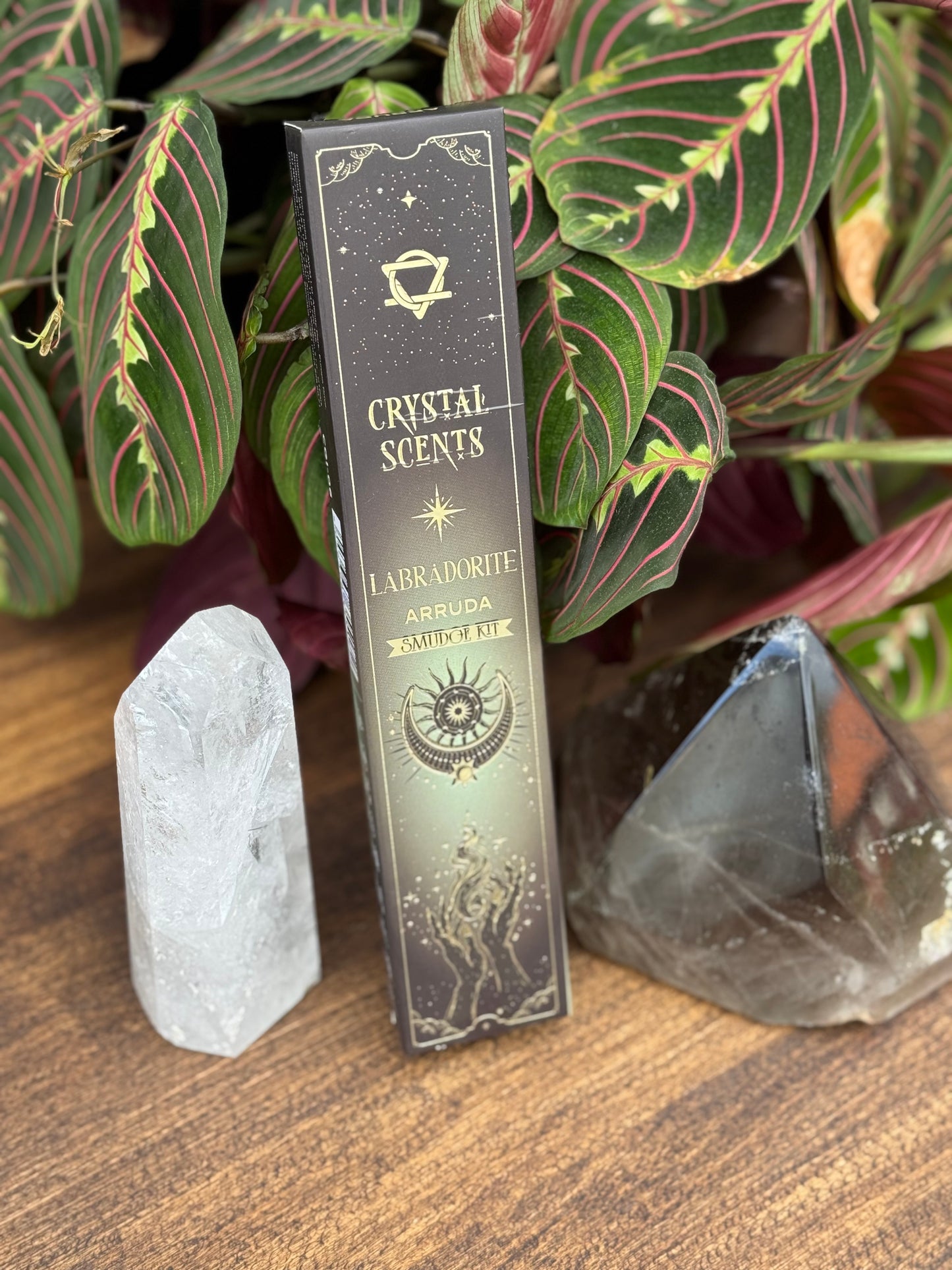 Crystal scents - Arruda - Labradorite - Smudge kit