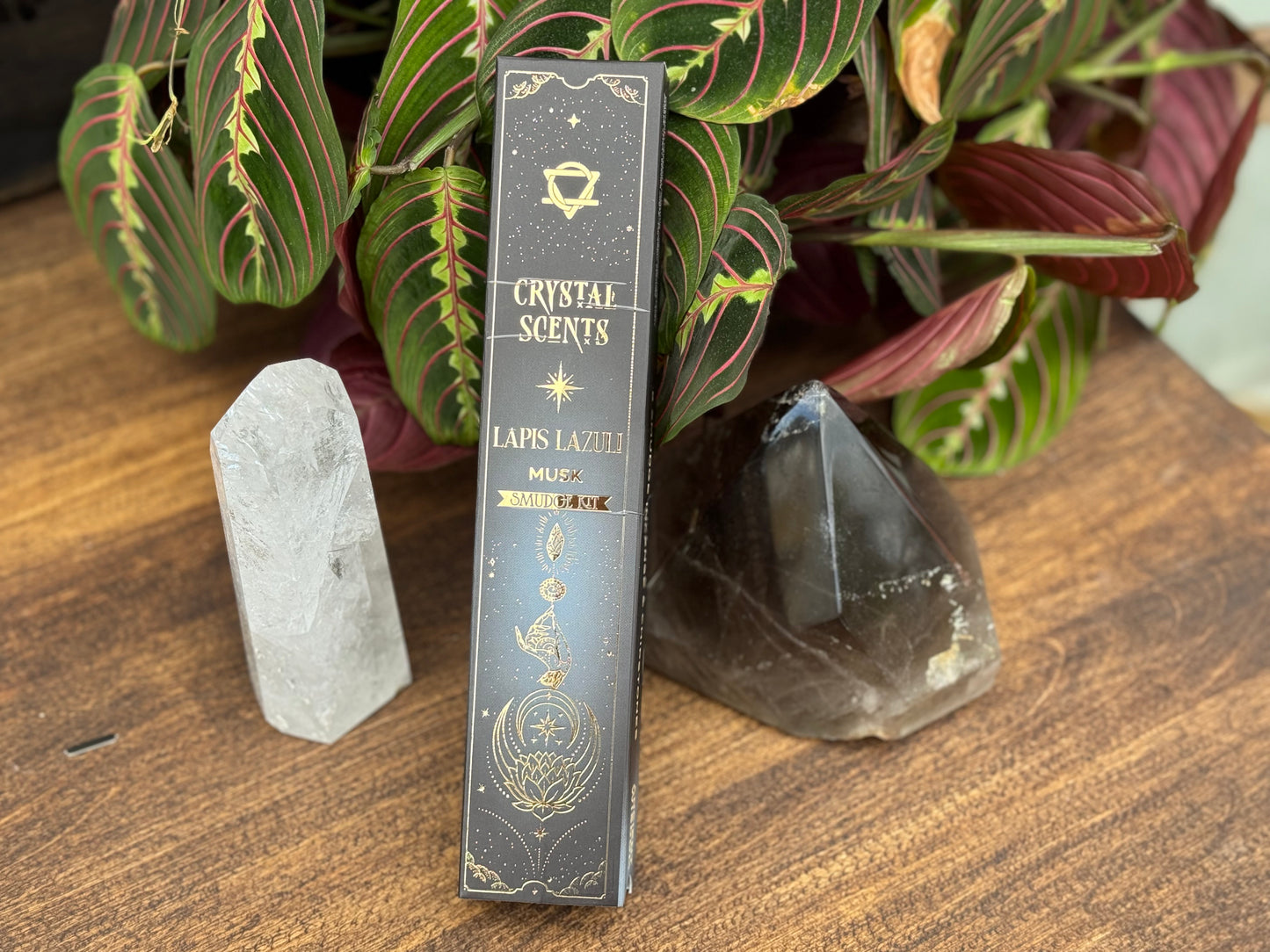 Crystal scents - Musk - Lapis Lazuli - Smudge kit