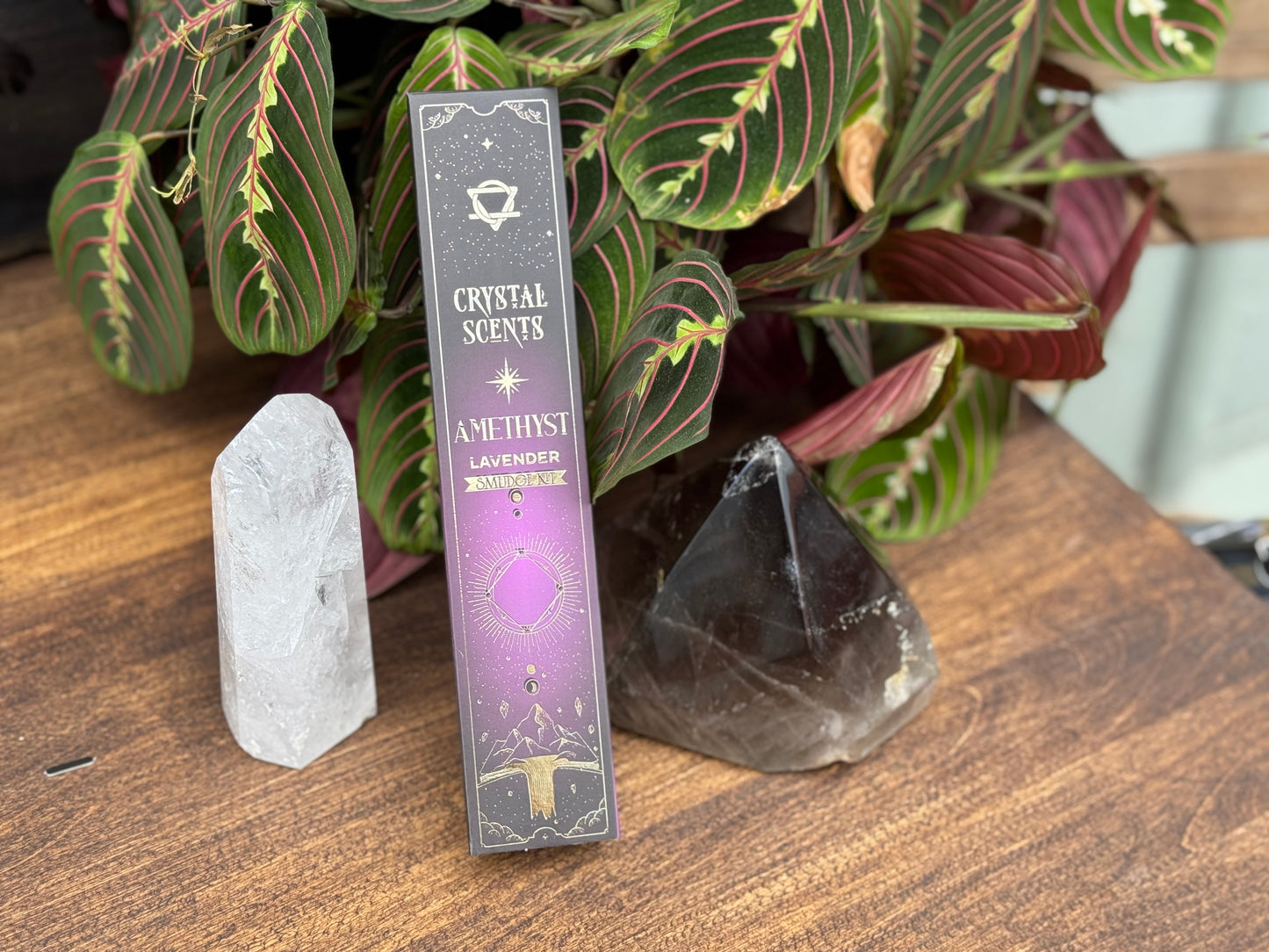 Crystal scents - Lavender - Amethyst - Smudge kit