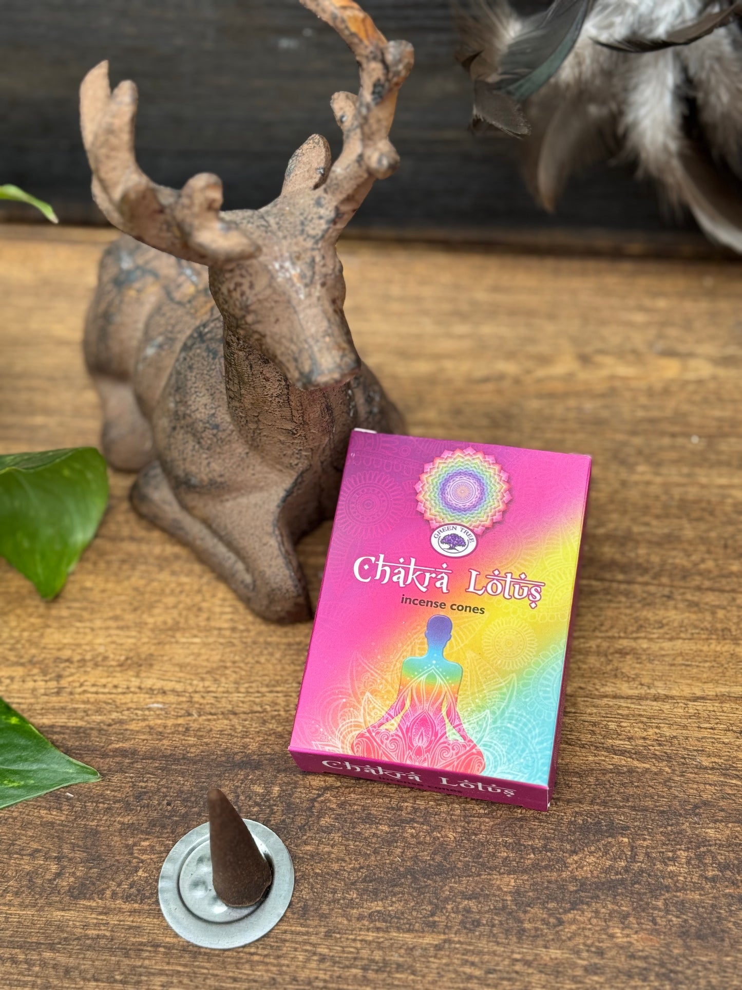 Green Tree rökelsekoner - Chakra Lotus