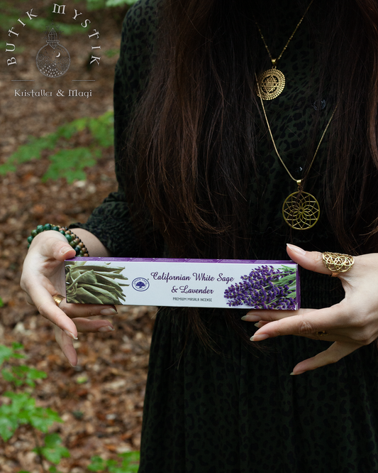 Green Tree rökelse - Californian White Sage & Lavender