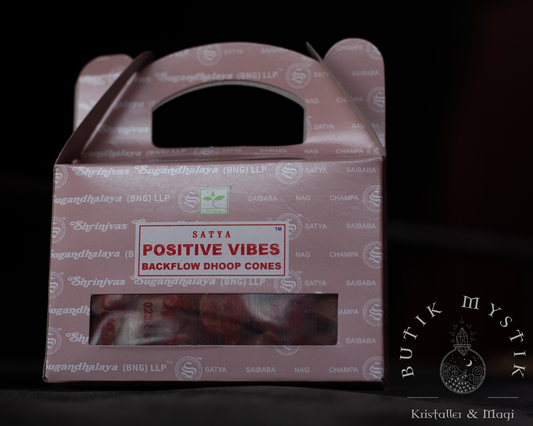 Backflow rökelsekoner - Positive vibes