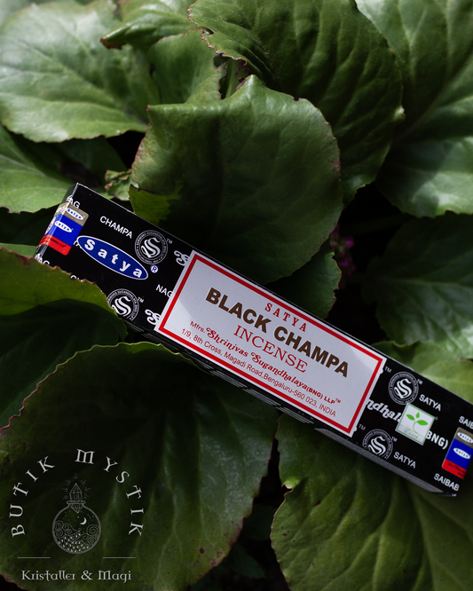 Satya rökelse - Black champa