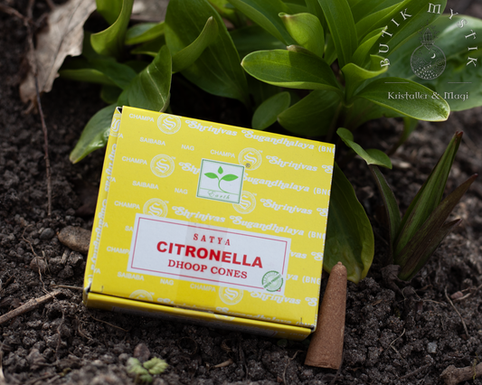 Satya rökelsekoner - Citronella