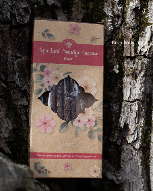 Spiritual smudge incense - Rose - Love