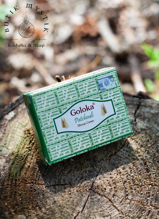 Goloka rökelsekoner - Patchouli