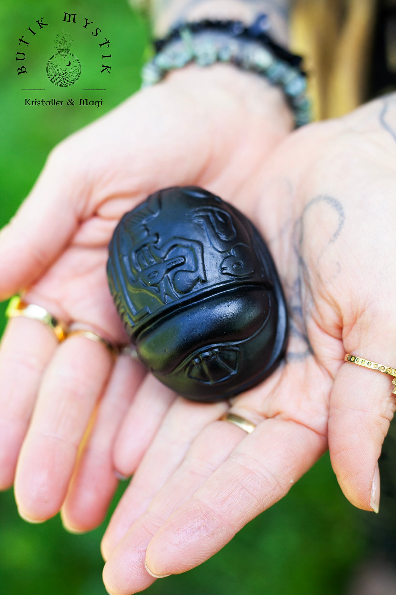 Skarabé amulett
