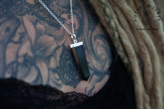 Kristallhalsband - Onyx