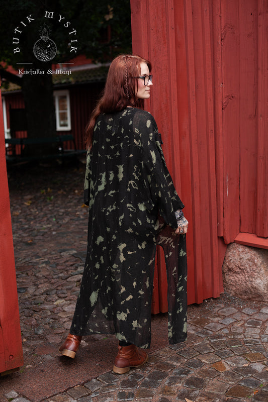 KAFTAN - Svart grön - Alekai design