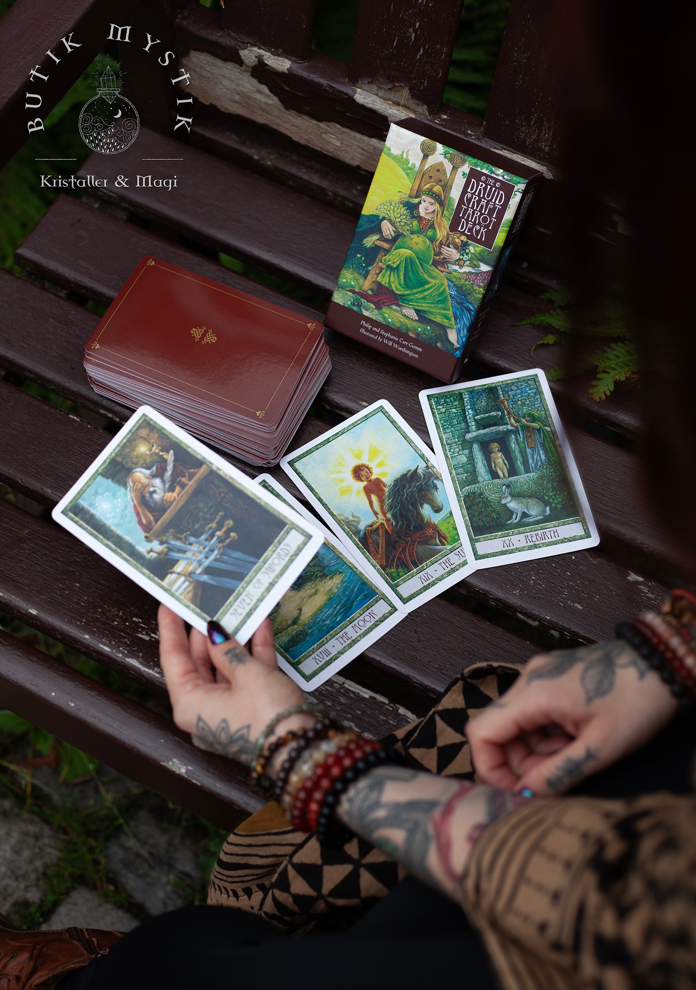 The Druidcraft Tarot - Med stor bok