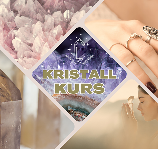 Kristallkurs med ceremoni och healing