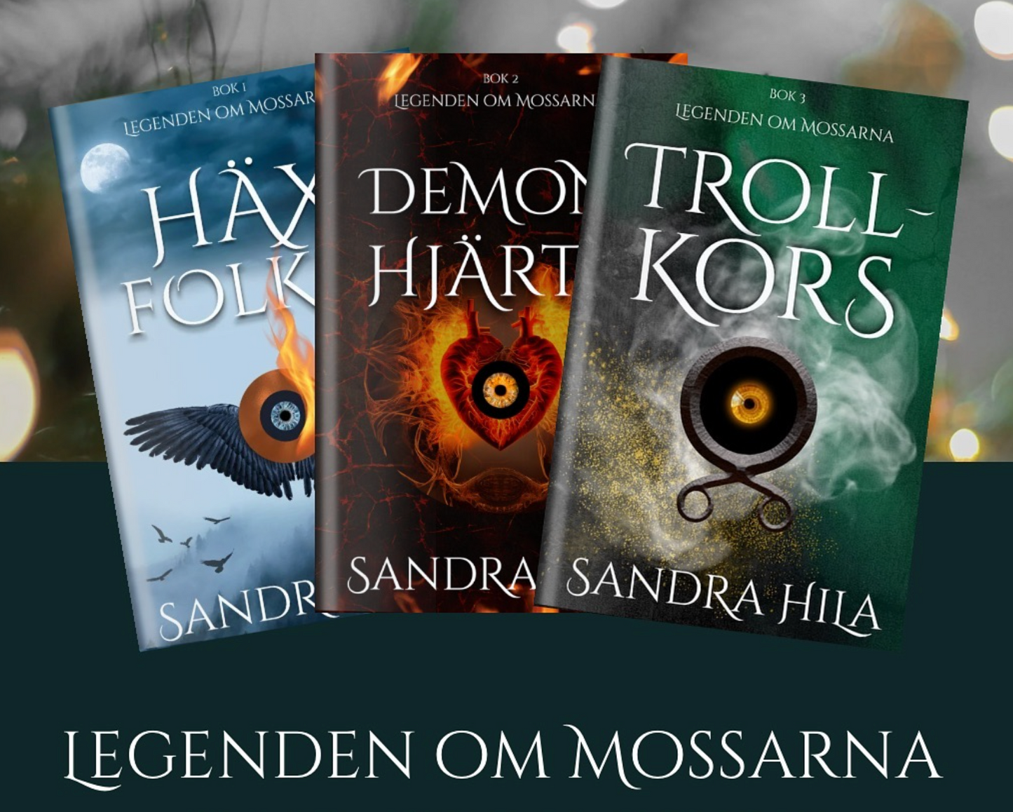 Häxfolket - Sandra Hila - Svensk inbunden bok