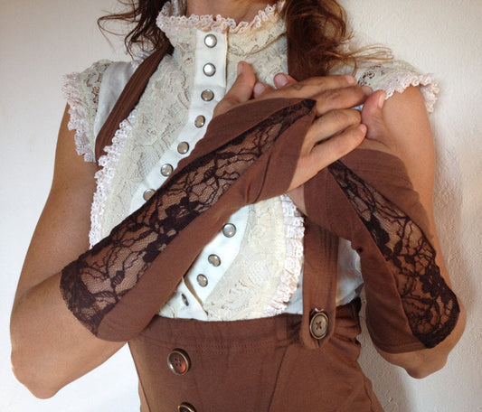 ORGANIC LACE CUFFS - Many colors