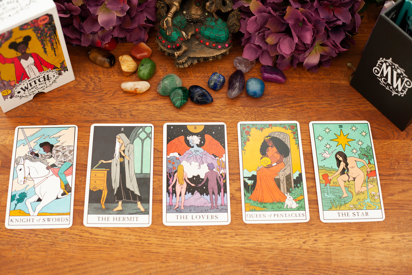 Modern Witch Tarot cards