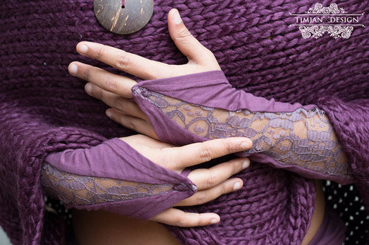 ORGANIC LACE CUFFS - Many colors