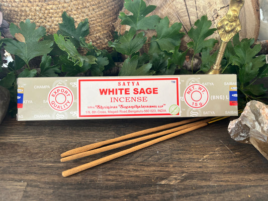 Satya rökelse - White sage